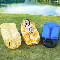 Lazy person ultra light sleeping bag air cushion bed inflata