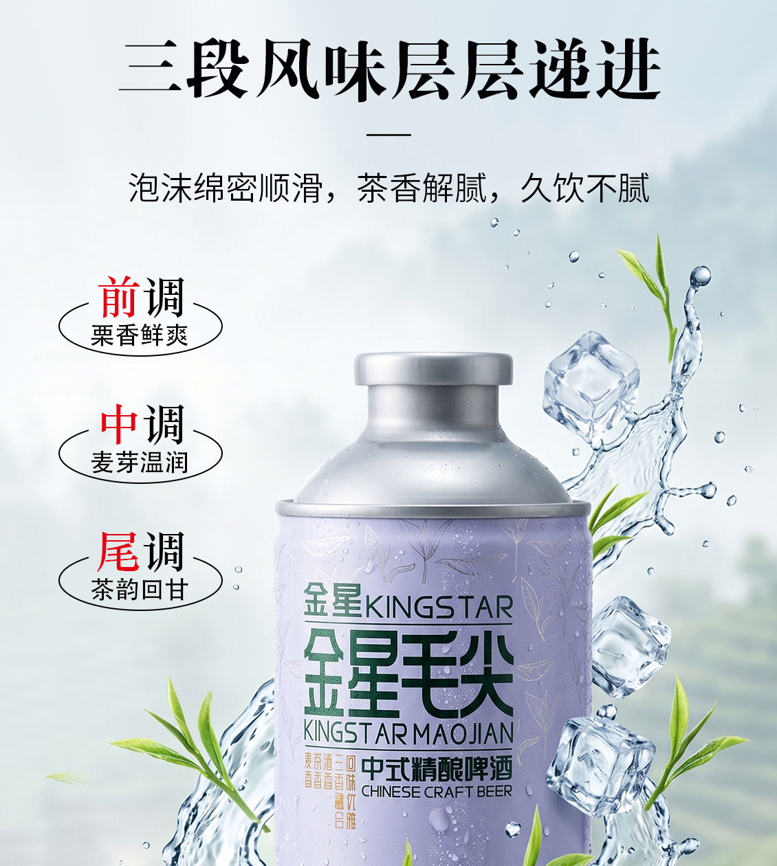 安享好物 安享B级啤酒-金星毛尖啤酒 国标