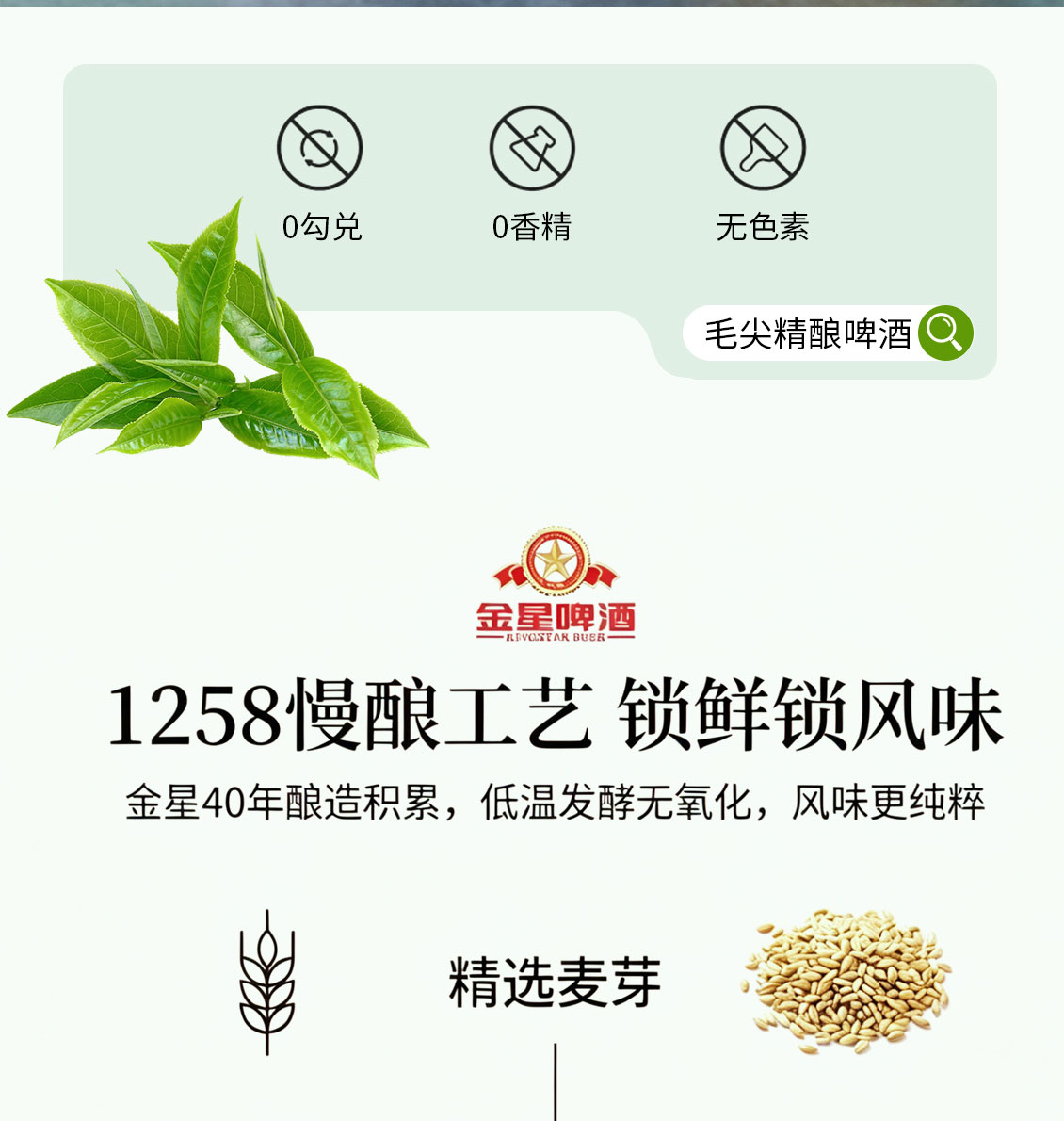 安享好物 安享B级啤酒-金星毛尖啤酒 国标
