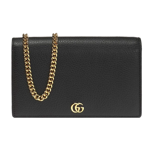 Gucci, кожаная сумка на одно плечо, из натуральной кожи