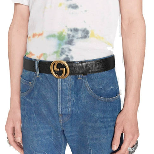 Gucci, черный ремень для отдыха, 2020