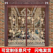 Velcro anti mosquito curtain door door summer household mosquito net screen door rural magnet self-priming screen window non-hole encryption