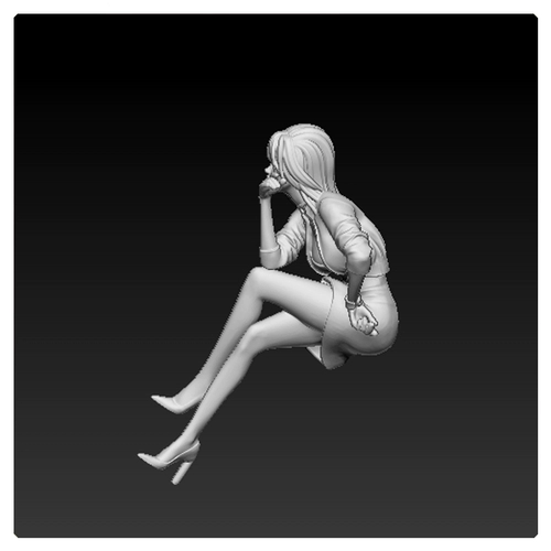 Корректор осанки, маленькая кукла, масштаб 1:64, масштаб 1:87