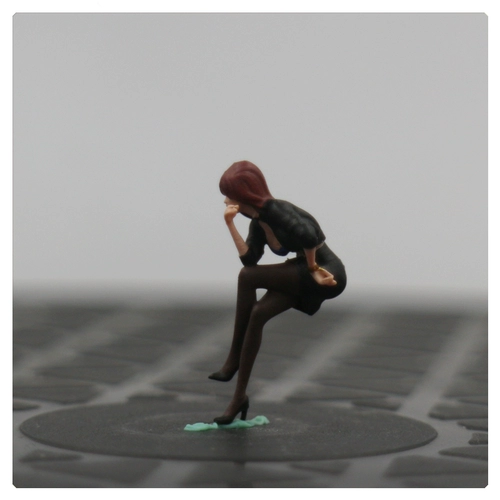 Корректор осанки, маленькая кукла, масштаб 1:64, масштаб 1:87