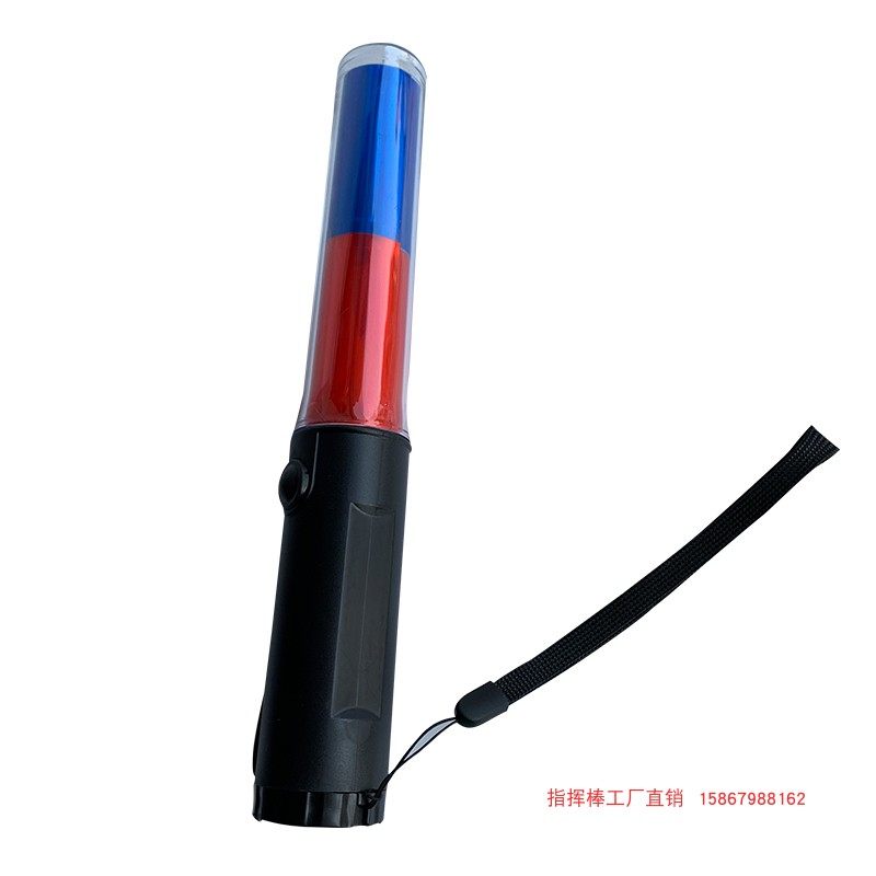 Red Blue Traffic Baton Firefly GLOW ROD SUPER BRIGHT LED WARNING LIGHT MAGNET ADSORPTION HOOK DOUBLE GLITTERING WARNING STICK