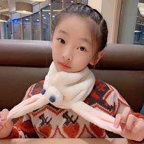 Childrens baby scarf girl winter warm collar autumn and winter tide new boy cute female Korean Winter girl thick