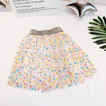 Girls and Children Baby gauze skirt pleated skirt skirt skirt skirt skirt skirt womens skirt net gauze Joker summer foreign atmosphere