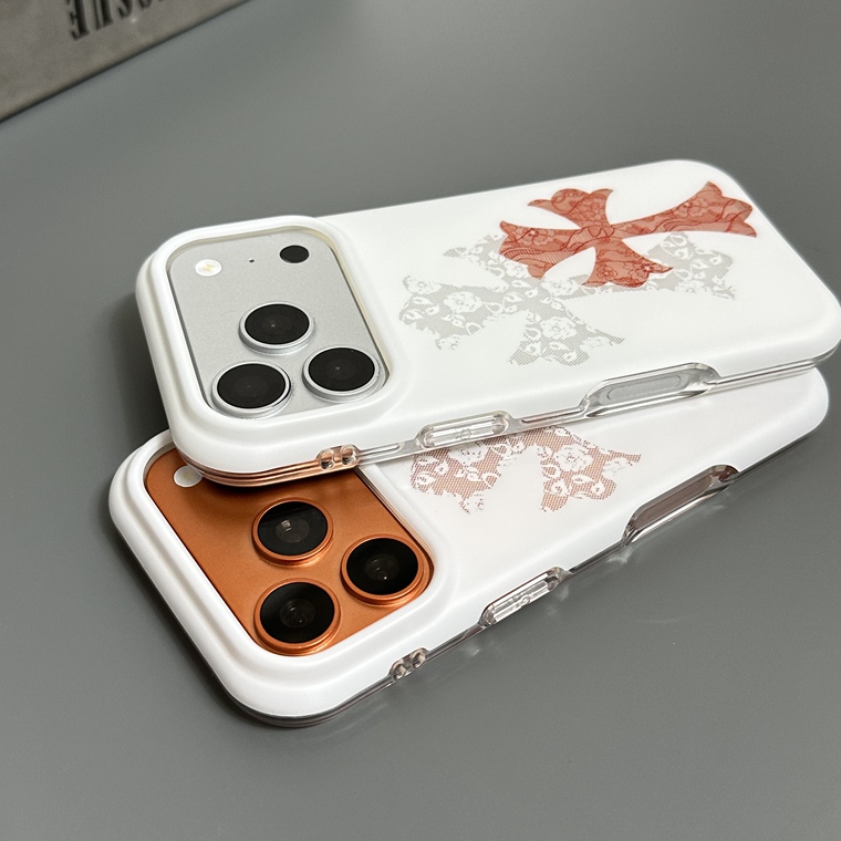 Lace Cross Gothic Floral iPhone Case