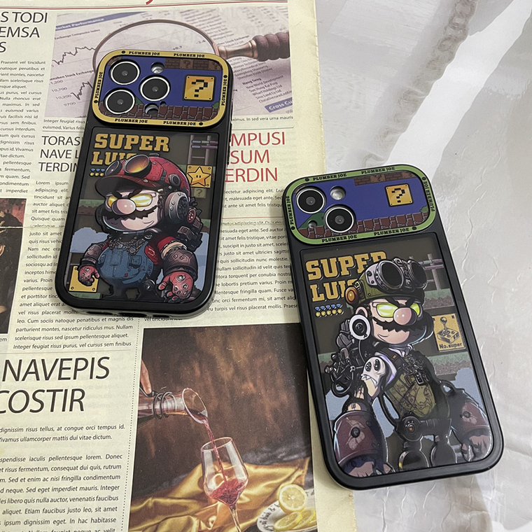 Super Mario Luigi New 14, 13, 12 iPhone Case