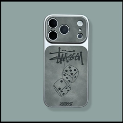 Stussy case — Stüssy Dice & Script Logo Trendy Fashionable iPhone Case for iPhone 13 – 17