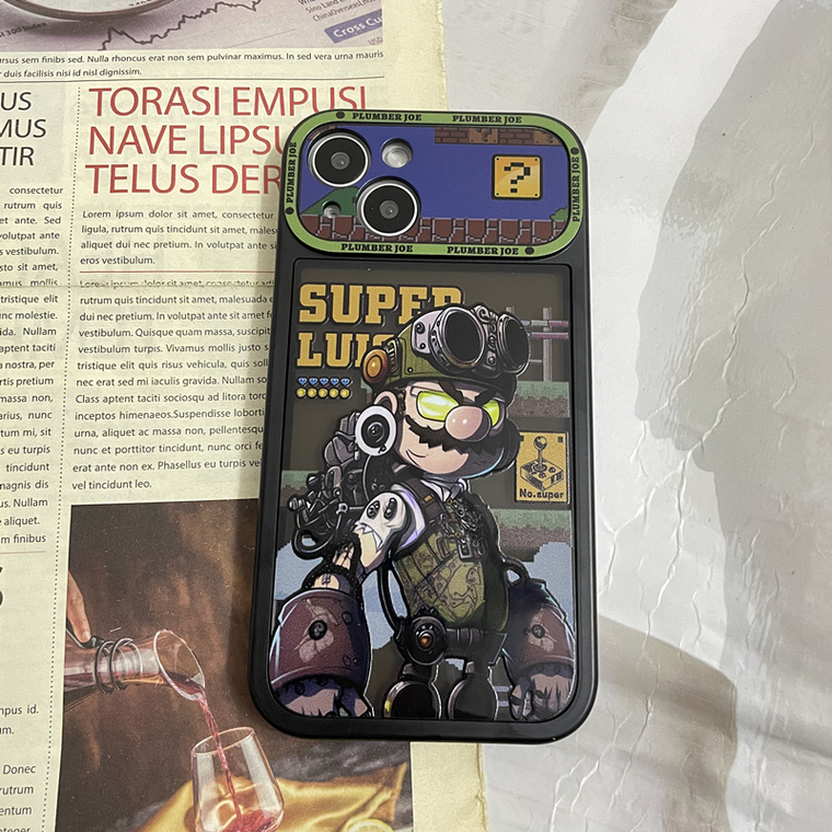 Super Mario Luigi New 14, 13, 12 iPhone Case