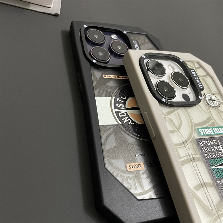 Stone Island New Shape Tough Shockproof 15, 14, 13, 12 iPhone Case
