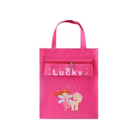 Пенал горизонтальный BT-116-2 [розово-красный] передний карман без молнии