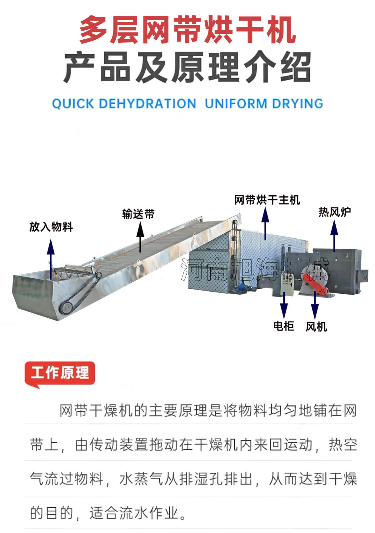 Сушильный аппарат Xuhai Machinery XHWDH-0212 серебристый
