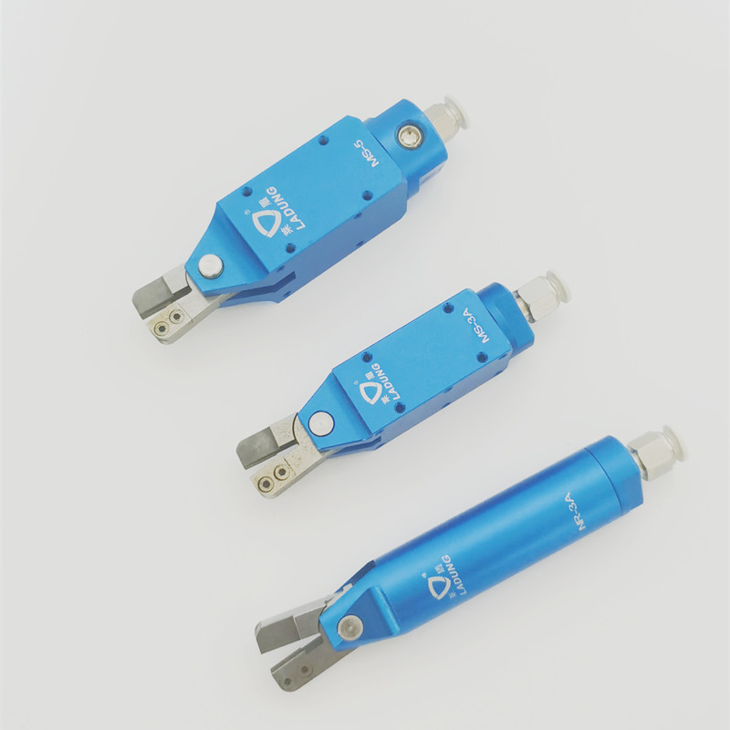 Leshield automated winding machine pneumatic scissors MS-3A MS-5 gas cut head LDS-F clamp-cut integrated air cut pliers