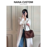 Ретро сумка через плечо, универсальная вместительная и большая сумка подмышку, сумка на одно плечо, изысканный стиль, из натуральной кожи