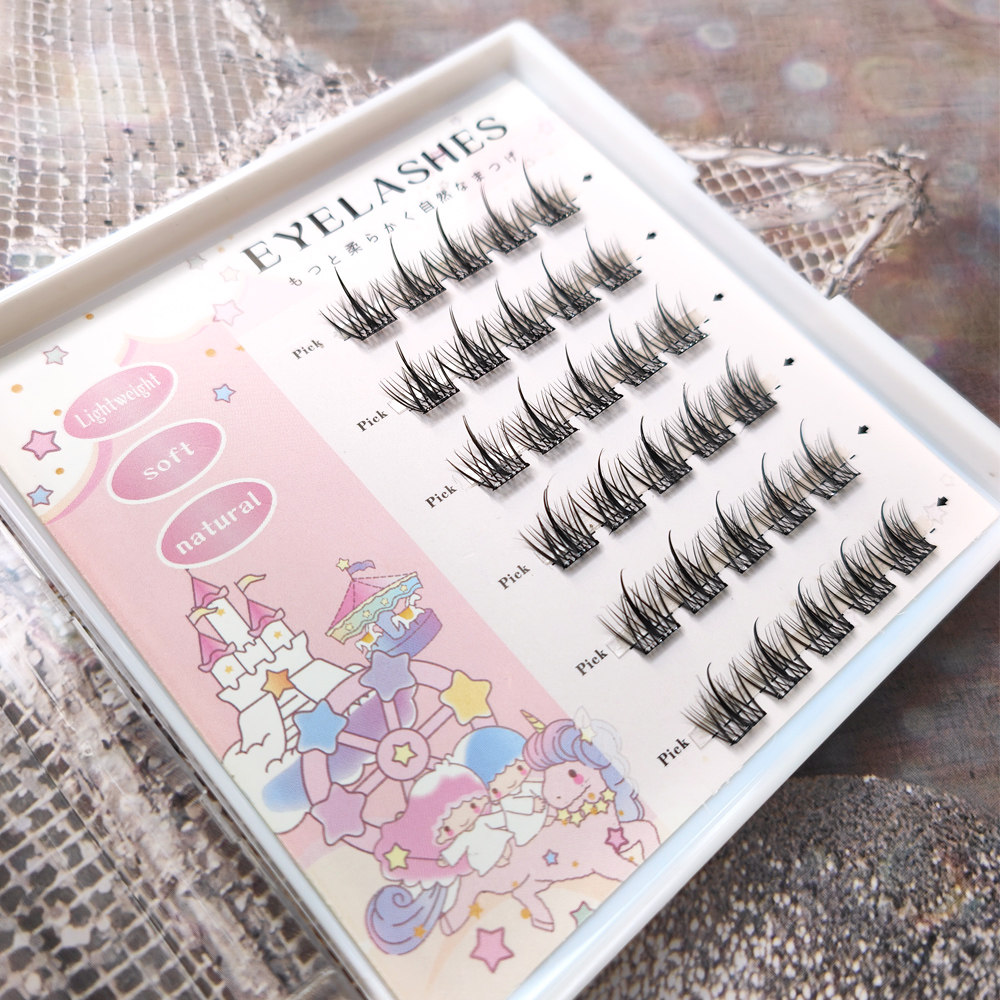 伪素颜神器来了！这玩意儿真的不用胶，三分钟搞定全脸睫毛_假睫毛_淘宝美妆网