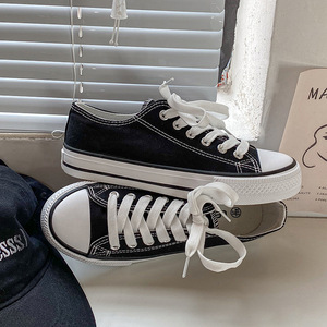 帆布鞋女鞋2021夏季新款防臭透气耐磨