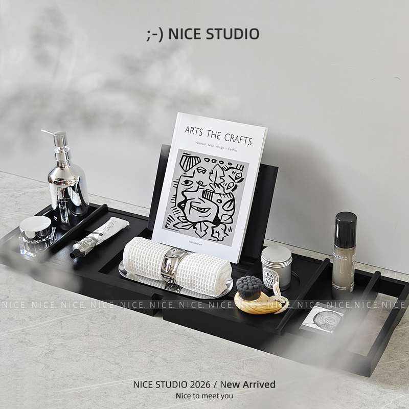 Model Home Bathroom Bathtub Rack Set Decoration Items for Boys' Room, Restroom, Bathroom Decor, Home Showroom Display Model Home Bathroom Bathtub Rack Set Decoration Items for Boys' Room, Restroom, Bathroom Decor, Home Showroom Display