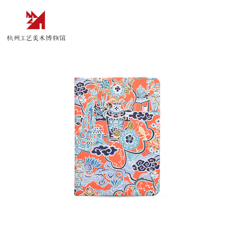 (Hangzhou Arts and Crafts Museum) Blossoming and Rich Notebook Chinese Style Classical Flowers Work Notes