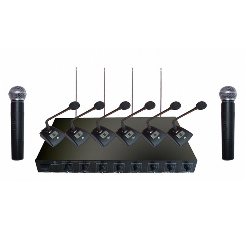 Good Will Tunes -MT-800 Wireless Gooseneck Meeting Mcdesktop Desktop Film Conference Microphone V Segment Meeting