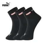 Puma, весенние летние спортивные дышащие синие носки подходит для мужчин и женщин для отдыха, впитывают пот и запах, средней длины