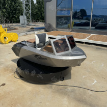 Double electric kart water charging version gasoline version thickened aluminum alloy fishing boat night fishing