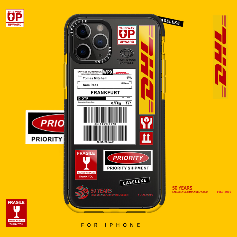 Express delivery single original iPhone11Promax mobile phone protection shell personality tide cards apply Apple x all-bag anti-fall sleeve