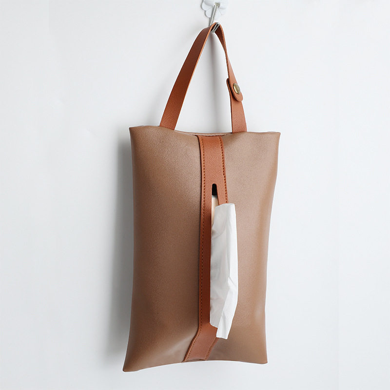 Removable toilet paper bag Household ins tissue paper bag Napkin paper draw Nordic creative fabric toilet paper box Car removable toilet paper bag cover