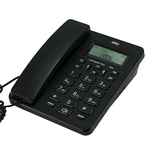Deli 13606 telephone wired landline landline landline home office with stand-alone caller ID