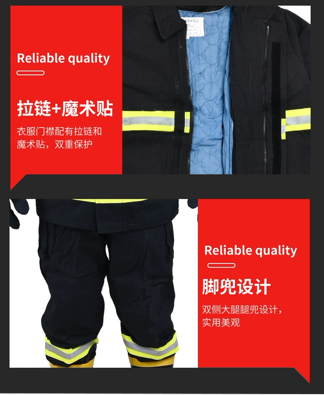 02 bộ đồ chữa cháy 5 món lính cứu hỏa bộ đồ cứu hộ khẩn cấp bộ đồ chữa cháy rừng trạm cứu hỏa mini áo bảo hộ lao động có quạt