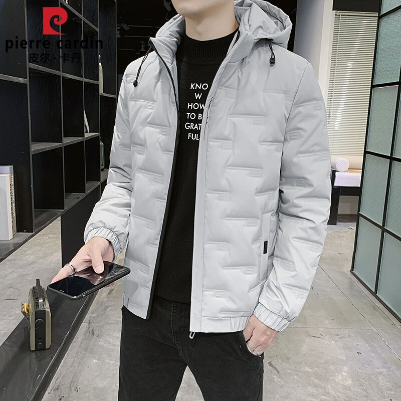 Pierre Cardin Men's down Jacket Short Lightweight Autumn and Winter 2026 Warm White Duck down Versatile Men's Coat Pierre Cardin Men's down Jacket Short Lightweight Autumn and Winter 2026 Warm White Duck down Versatile Men's Coat