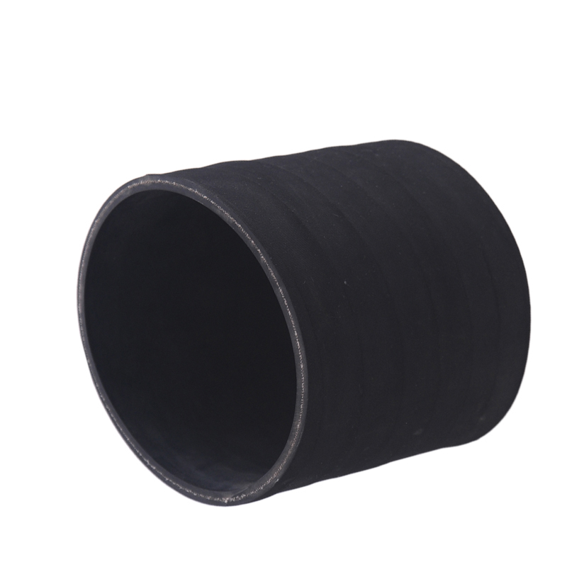 Cloth wire pipe rubber pipe clamp oil clamping oil black large caliber resistant rubber pipe set to be resistant to high temperature and clear force black rubber sandblasting pipe-Taobao