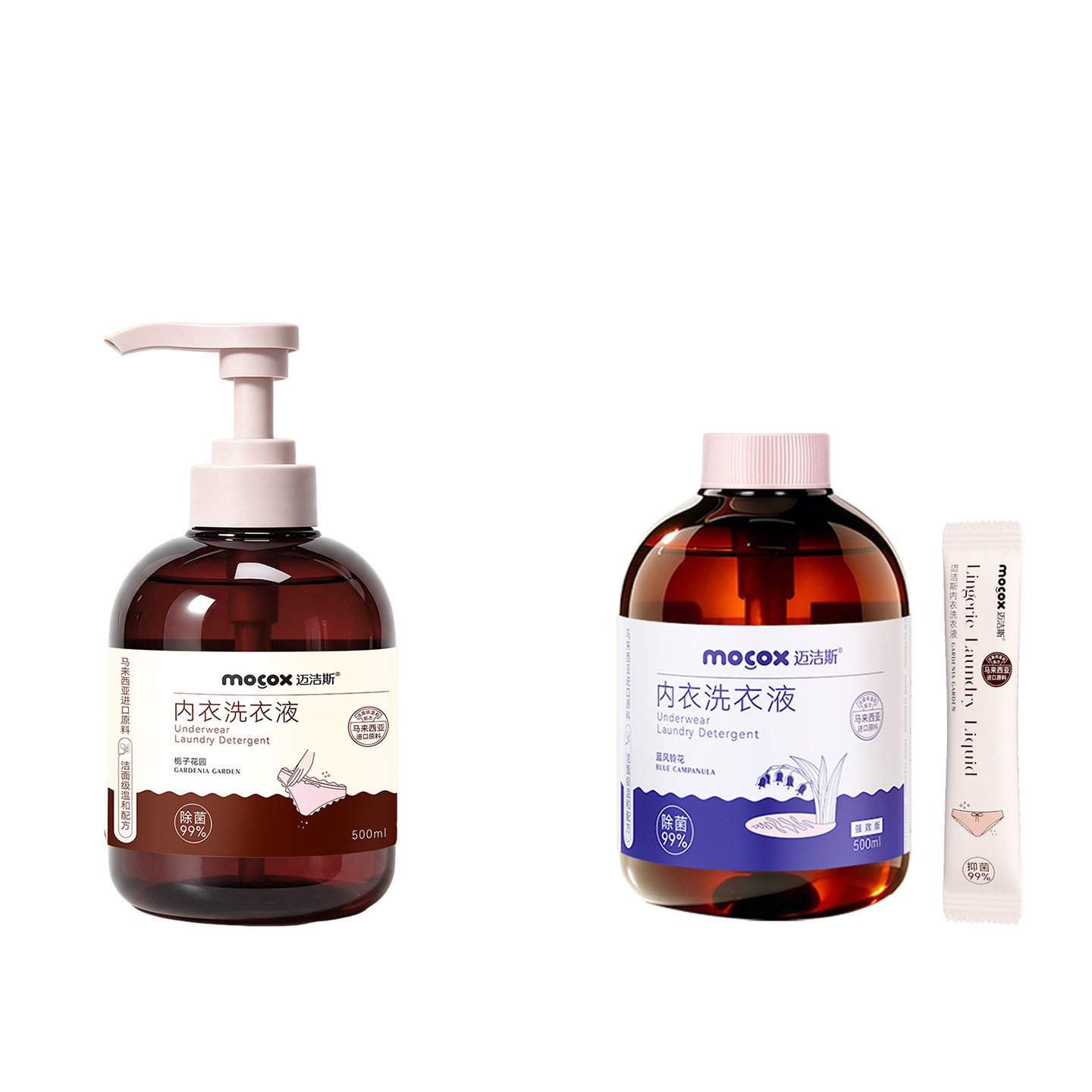 迈洁斯内衣洗衣液除菌去黄血渍尿渍女士专用内裤清洗液官方旗舰店 洁斯实拍商品图