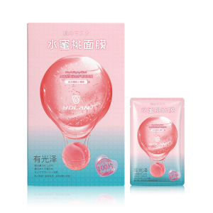 妍黛兰水蜜桃洗面膜100片/盒