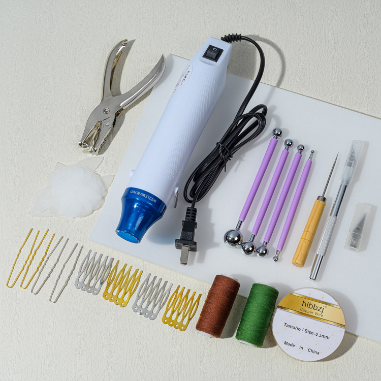 Heat Shrink Sheet DIY New Hand Suit Handmade Material Hair Hairpin Hand-painted color ear Ear Trim Hot Wind Gun Drop Glue