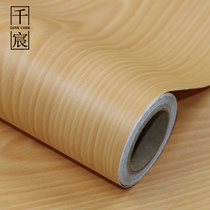 Furniture renovation sticker self-adhesive cabinet Waterproof and moisture-proof imitation wood grain wallpaper Wardrobe desktop cabinet self-adhesive wallpaper