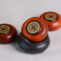 Moke Haolong Lihong (transfer money) turn a small leaf red sandalwood handpiece to carry with you