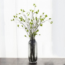 Simulation of small-leaf vines and vines bendable shape PE green branches decorative flower arrangement