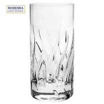 BOHEMIA Czech original Imported Crystal FIONA Flat Bottom Cup Juice Cup Nordic Style