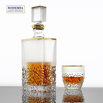 Czech original clothing imported Crystal Nickelete handsketching high-end wine with light and luxurious commercial use