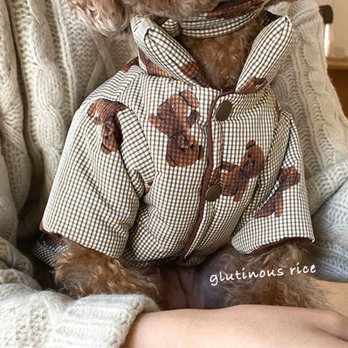 Можно быть в ловушке из плюшевого Xiong Qiuzhong Зимняя хлопчатофора