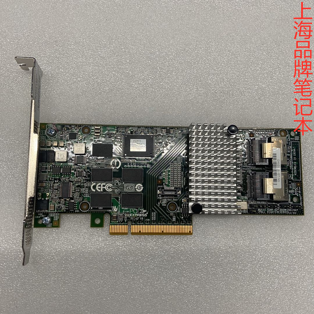 Original installation Cisco 74-7119-02 PCI-e 2 x8 LSI SAS RAID Controller Card Spot