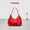 [New Year's Gift] Coachtopia/Coach City Cloud Quilted Loop Ergo Handbag Red