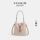 【Новый продукт】 ТРЕНЕР /COACH Ole Ladies Пресбиопия РЯБИНА Сумка-ведро Сумка-мессенджер Пригородная сумка mini 1