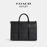 [Подарок на День святого Валентина] Мужской классический портфель на молнии COACH/Coach Outlet с логотипом GRAHAM