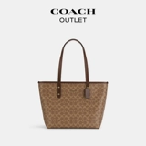 COACH/COACH Женская классическая сумка-тоут Ole для пресбиопии CITY30 с логотипом, большая вместительная сумка для поездок на работу