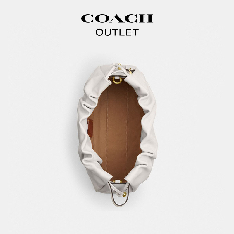 [New Year's Gift] COACH Outlet Women's Cow Leather Faye No. 38 Shoulder Bag Crossbody Bag