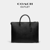COACH/蔻驰 Ole Men Graham крупный -заморозок на молнии общедоступной сумки документов Бизнес пакет