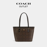 COACH/COACH Женская классическая сумка-тоут Ole для пресбиопии CITY30 с логотипом, большая вместительная сумка для поездок на работу